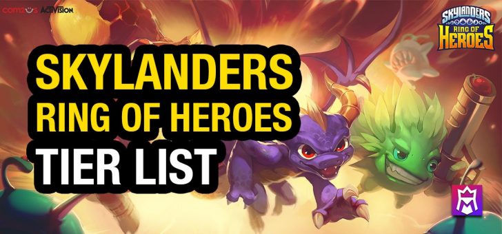 skylanders ring of heroes tier list