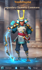Yoshitsune, Legendary Samurai Commander