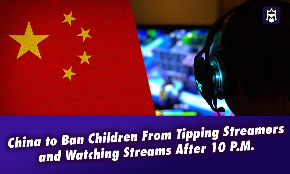 China Bans Children Streaming and Tipping