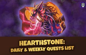 Hearthstone Quests List