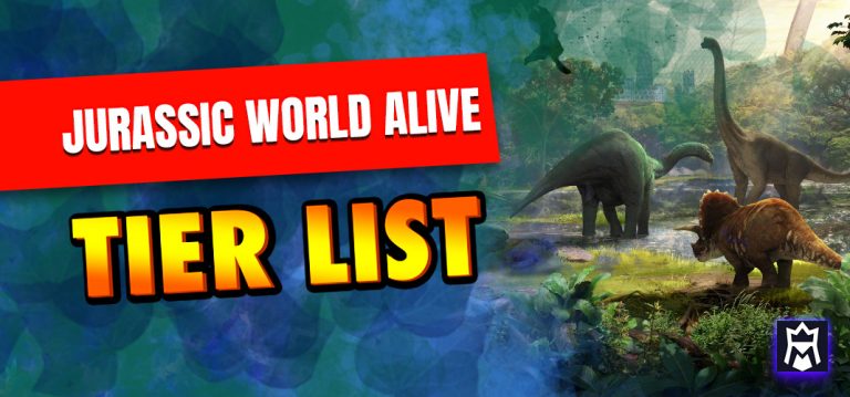 Jurassic World Alive tier list