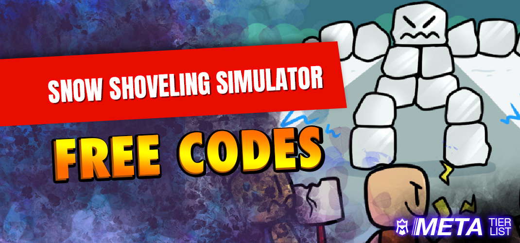 Snow Shoveling Simulator Codes