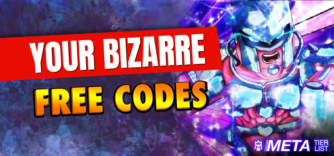 Your Bizarre Adventure NU Codes - Roblox - December 2023 