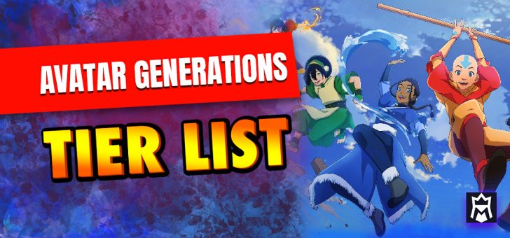 Avatar Generations tier list