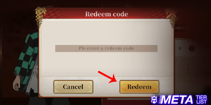 How to Redeem DS Blade of Hashira Codes