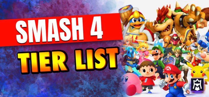 Smash 4 Tier List (January 2024) Best Characters SSB4 Ranked
