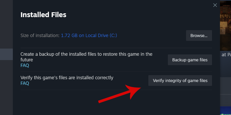 Verify Integrity of game files on steam to fix Subnautica Lag