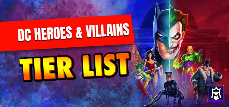DC Heroes and Villains tier list