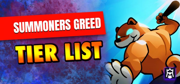 Summoners Greed tier list