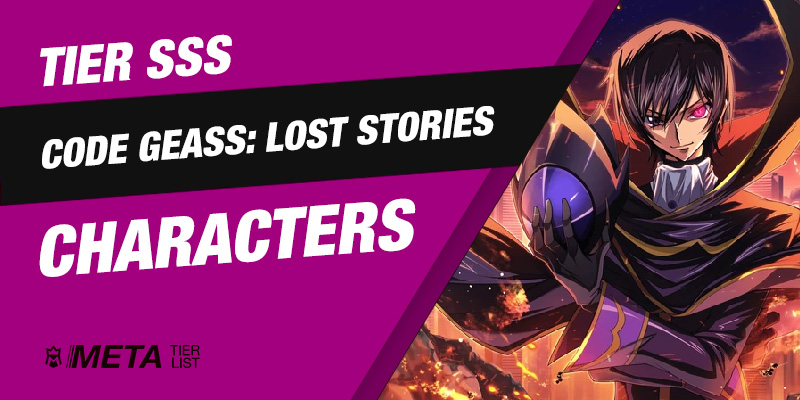 Best Code Geass Lost Stories Characters