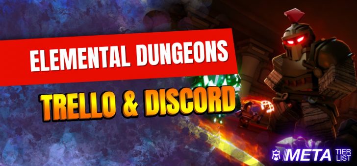 Elemental Dungeons Trello & Discord Links